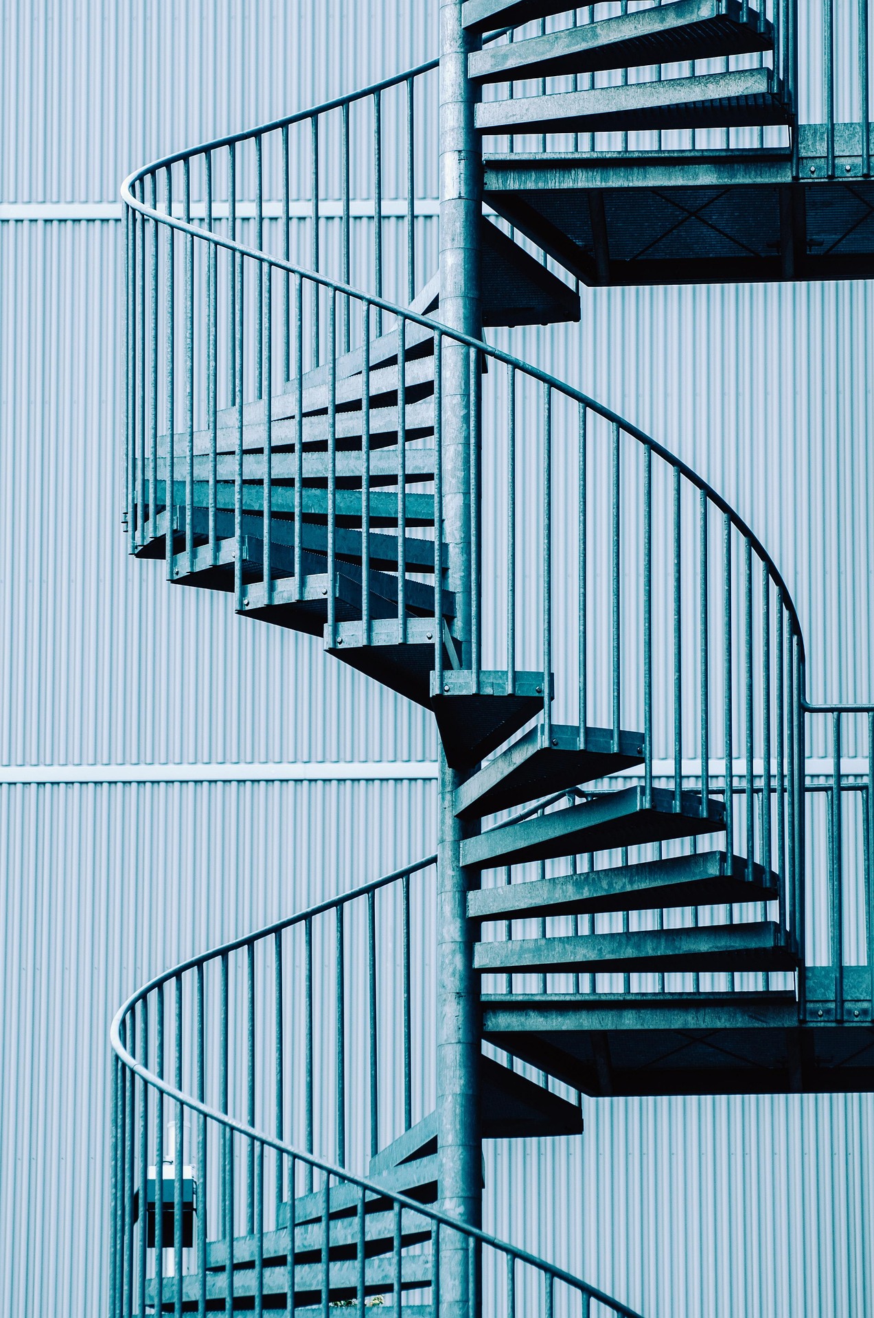 Escalier métallique EGCM Caraibes — réalisation 1