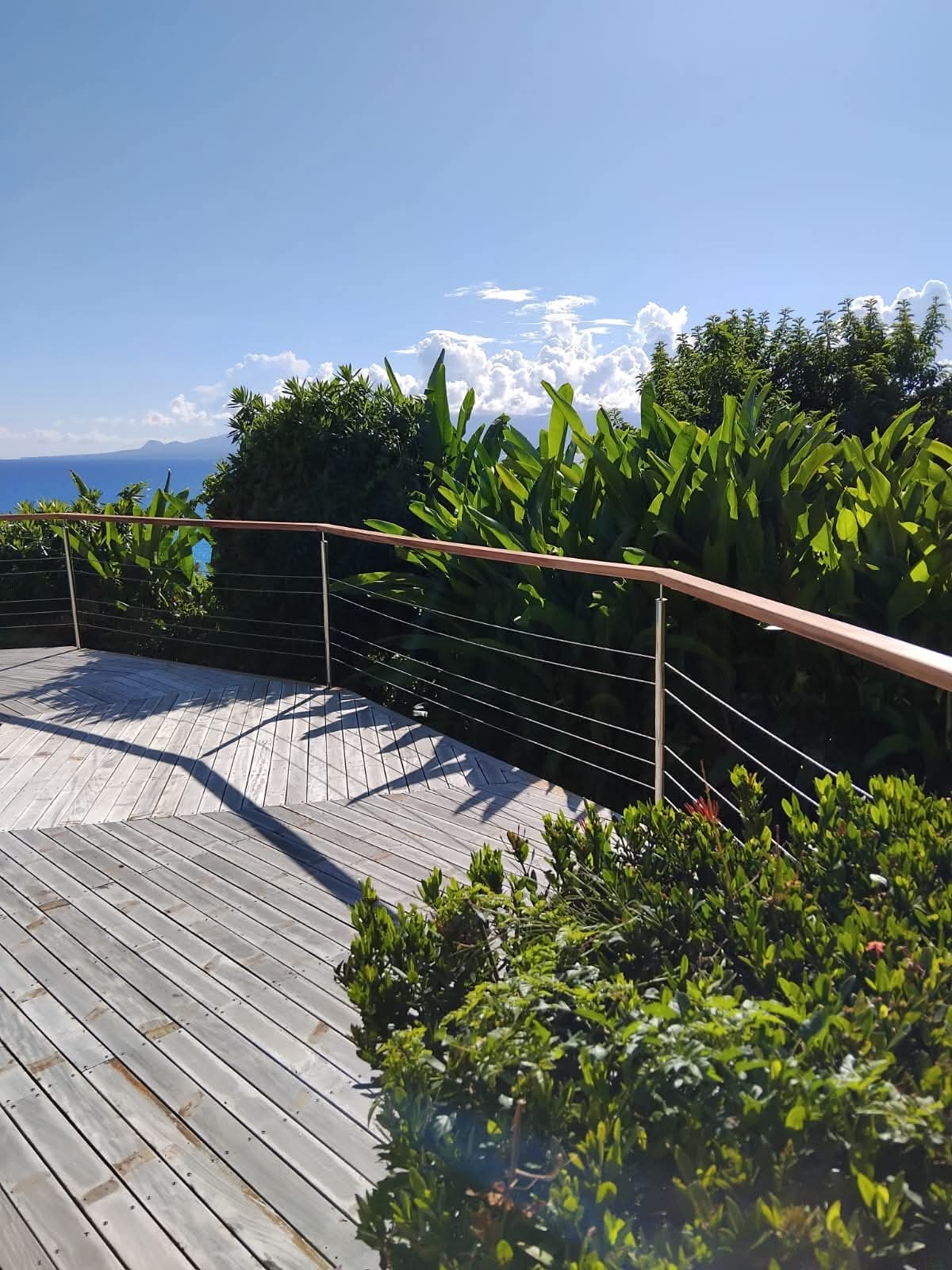 Garde-corps inox EGCM Caraibes — réalisation 2